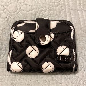 Lug Minuet wallet Black Large Dot